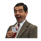 Mr Bean Stickers آئیکن