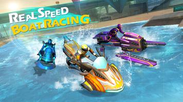 Real Speed Boat Racing poster