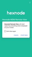 Hexnode MDM Remote View imagem de tela 1