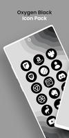 Oxygen 13 Black - Icon Pack Poster