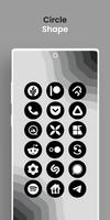 Oxygen 13 Black - Icon Pack captura de pantalla 2