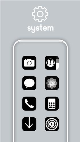 Ios 14 Black Icon Pack For Android Apk Download