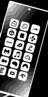 iOS 16 White - Icon Pack captura de pantalla 1