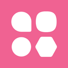 Adaptive Pink - Icon Pack Zeichen