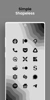Flat Black - Icon Pack ảnh chụp màn hình 2