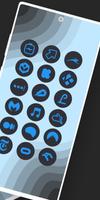 برنامه‌نما Blue You Dark - Icon Pack عکس از صفحه