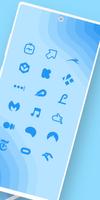 Blue Minimal - Icon Pack ภาพหน้าจอ 1