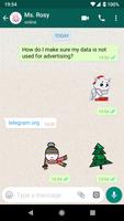 Christmas Holidays Stickers -  Cartaz