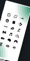 Flat Black Lite - Icon Pack 截图 1