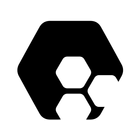 Hexagon Black - Icon Pack icône