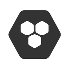 Hexagon Dark - Icon Pack icône