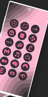 Pink You Dark - Icon Pack capture d'écran 1