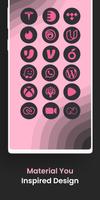Pink You Dark - Icon Pack ảnh chụp màn hình 3