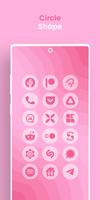 Transparent Pink - Icon Pack ảnh chụp màn hình 2