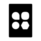 آیکون‌ Vertical Black - Icon Pack