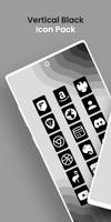 پوستر Vertical Black - Icon Pack