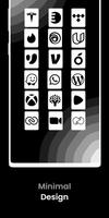Vertical White - Icon Pack capture d'écran 3