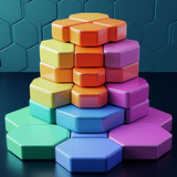 Hexa Color Merge Stack Sort icon