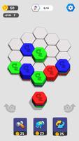 Hexa Color Merge Stack Sort poster
