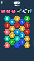 Hexa Number Puzzle Affiche