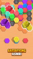 Hexa Wood Sort Puzzle captura de pantalla 1