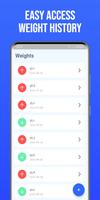 Weight Tracker capture d'écran 1