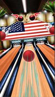 Bowling Pin Bowl Strike 3D poster