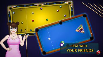 8 Ball Biliard 3D Ball Games plakat