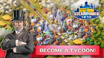 SteamPower1830 Railroad Tycoon Cartaz