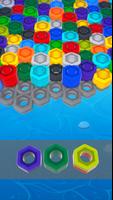 Hexa 3D Nuts: Sort Game screenshot 2