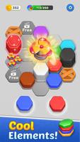 Hexa Fever: Color Sort Puzzle скриншот 2