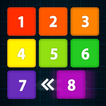 Numbers Slide 3D Puzzle Games أيقونة