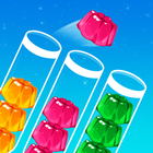 آیکون‌ Jelly Color Sorting Puzzle 3D