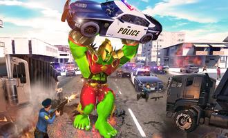 Police Monster Robot Hero Game capture d'écran 1