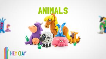 HEY CLAY® ANIMALS poster