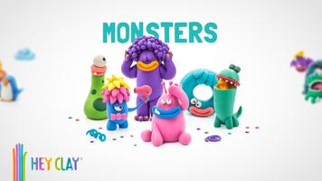 HEY CLAY® MONSTERS Poster
