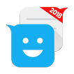 ”One SMS, MMS - New Emoji, Sticker GIF
