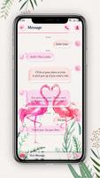 Flamingos - one sms, livre, personalizado imagem de tela 2