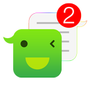 One Message 7 - Emoji, Flat aplikacja