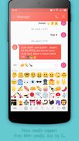 One Emoji Keyboard penulis hantaran