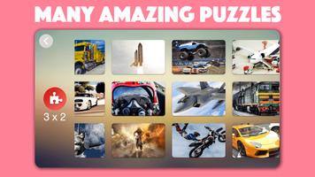 Car, truck and train puzzles ảnh chụp màn hình 1