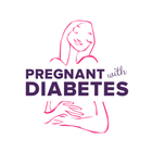 Pregnant with diabetes icon