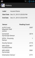Sensor Log Screenshot 2