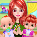 Twin Baby Care Nanny Nursery APK