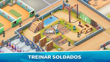 Magnata do Exército: Base Idle Cartaz