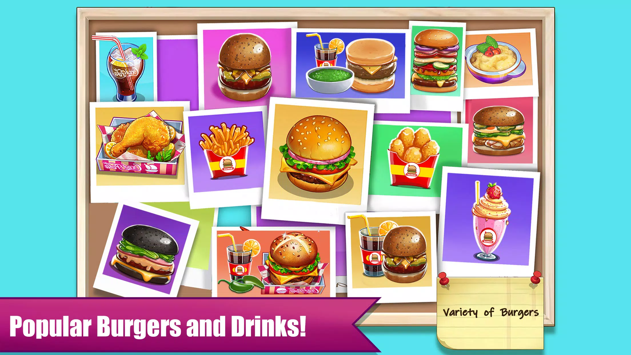 Download do APK de Mini Burger, Jogos de Cozinhar para Android