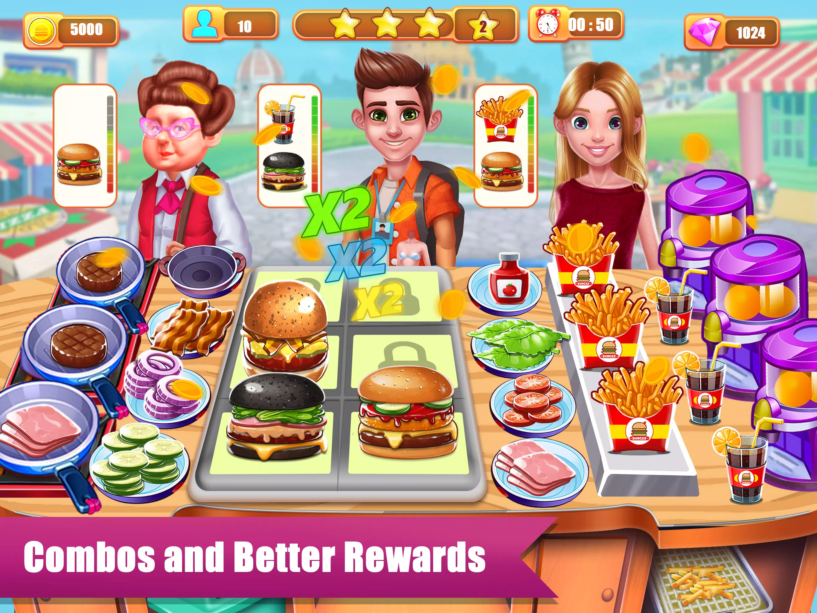 Burger Master. Cooking Simulator para Android - Baixe o APK na Uptodown