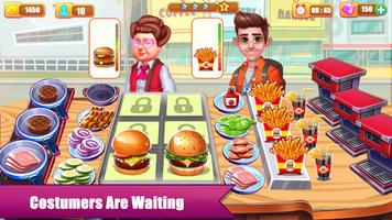 koki masak permainan burger screenshot 1