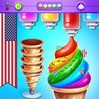 Icecream Cone Cupcake Baking icon