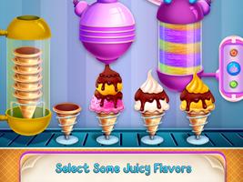 Icecream Cone Cupcake Baking پوسٹر